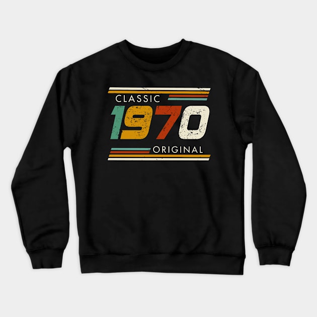 Classic 1970 Original Vintage Crewneck Sweatshirt by sueannharley12